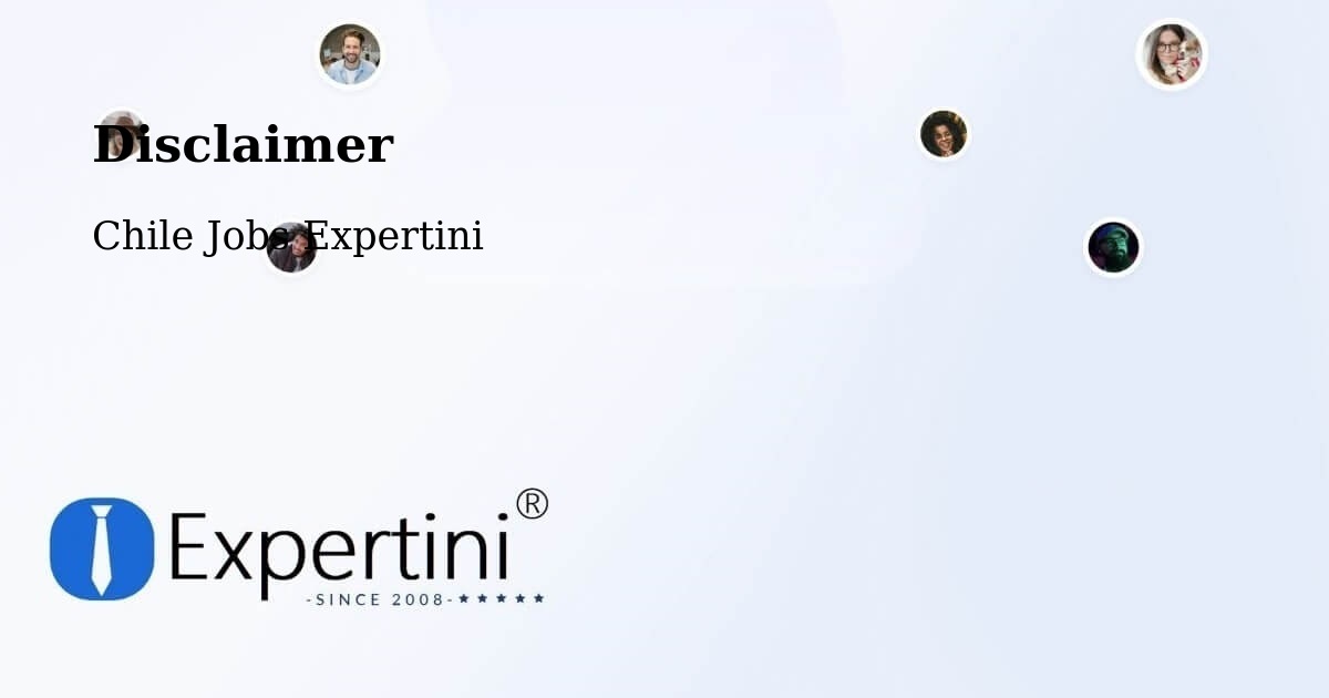 Disclaimer – Traiguén - Chile Jobs Expertini